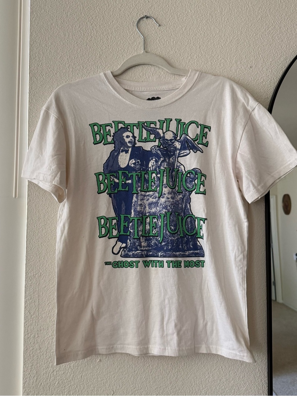 Beetlejuice Graphic White T-Shirt - Classic Movie Tee